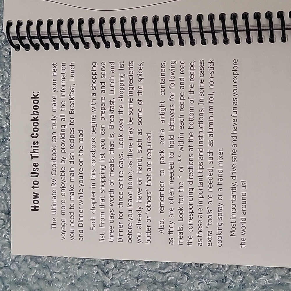 The ultimate RV Cookbook - Picture 5 of 6